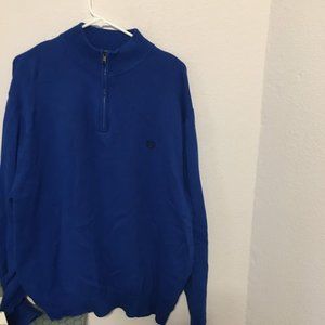 CHAPS XXL men's quarter zip sweater